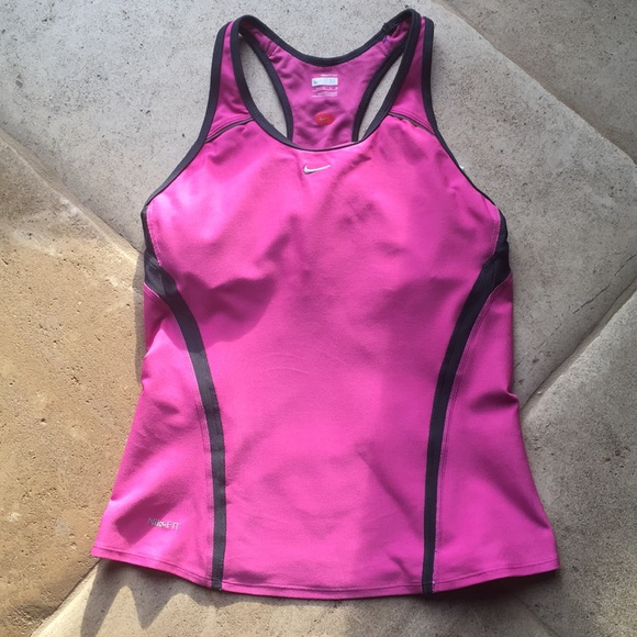 Nike Tops - Nike Dri Fit Racerback Tank Workout Tank Sz M